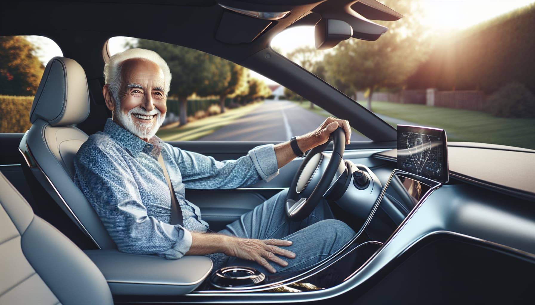 FSD Helping Elderly Drivers Stay Independent: A Robot Companion on the Road | Taha Abbasi