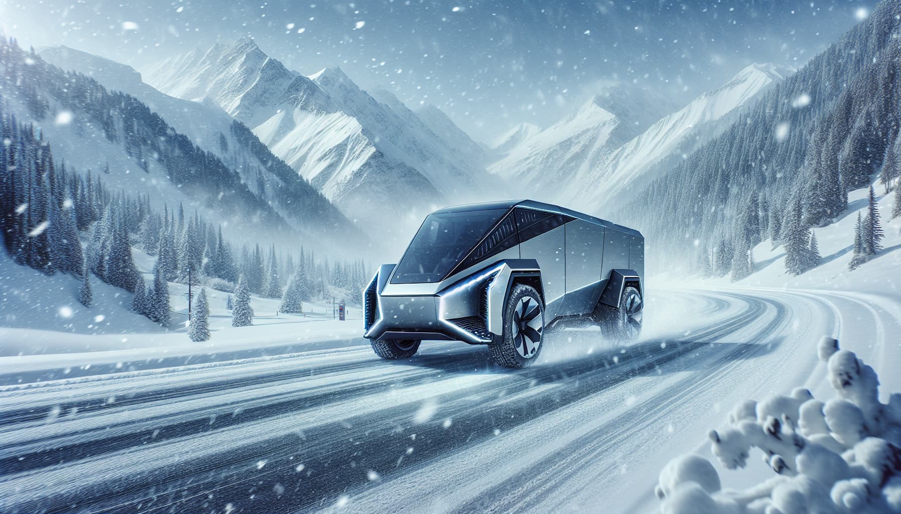 Cybertruck Winter Testing: What Cold Weather Does to an Electric Truck | Taha Abbasi