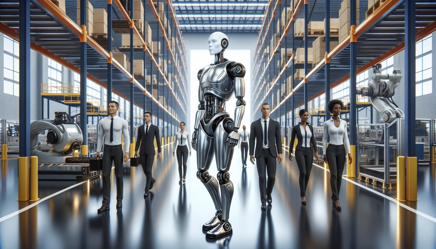 Humanoid Robots Enter the Warehouse: The 2026 Revolution in Manufacturing and Logistics | Taha Abbasi