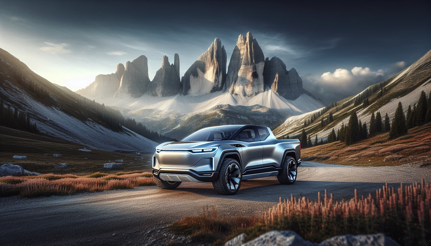 Taha Abbasi Hyundai IONIQ T7 electric pickup truck 2028 body on frame